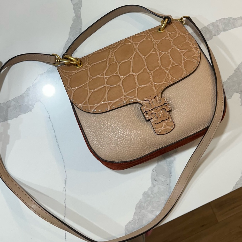 McGraw Embossed satchel